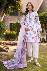 Sapphire 3PC Printed Lawn MM-SLP03