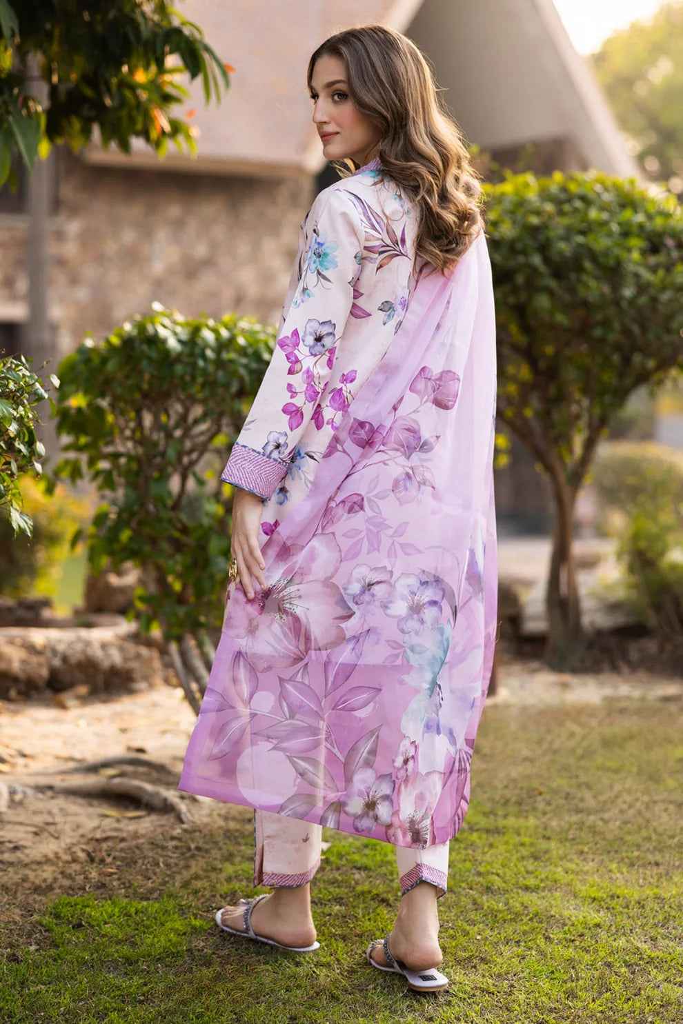 Sapphire 3PC Printed Lawn MM-SLP03