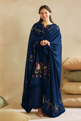 ZARA SHAHJAHAN - 3PC DHANAK EMBROIDERED MM-79