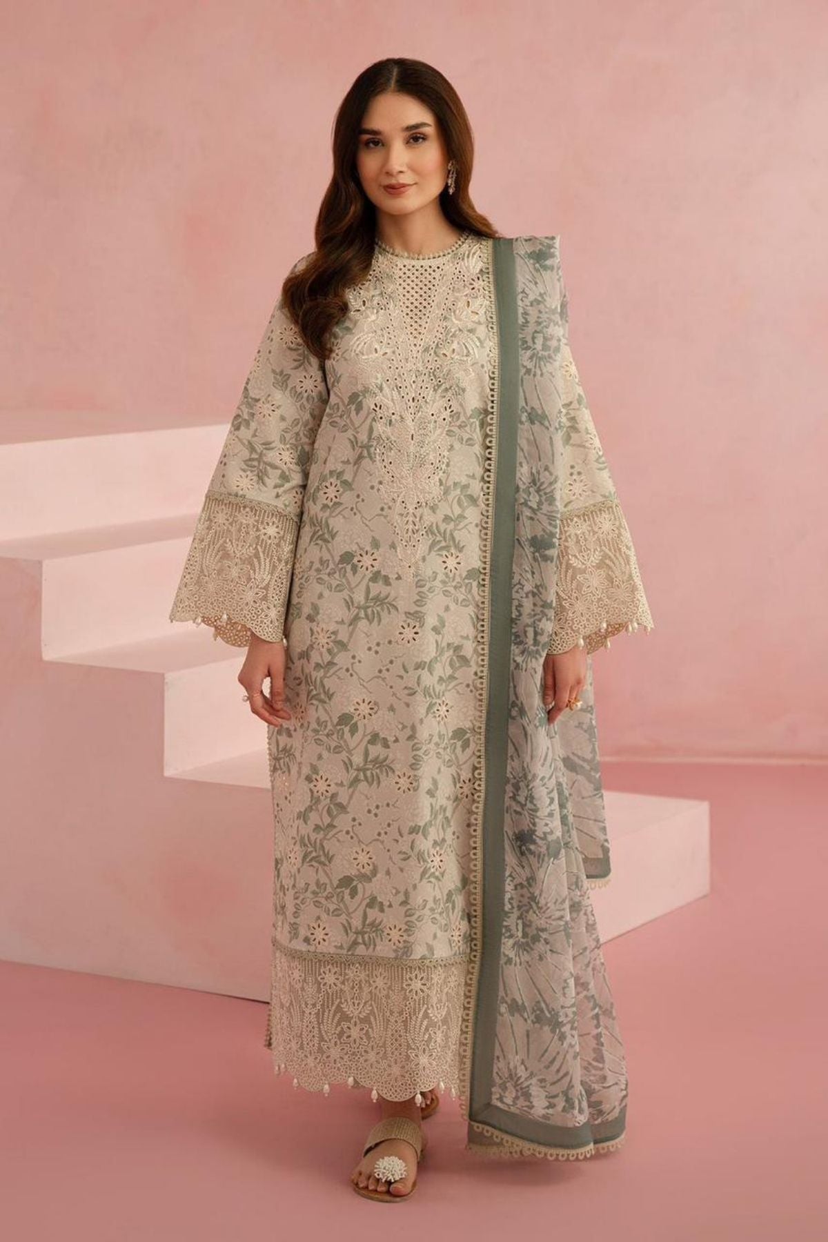 Farasha 3PC Lawn MM-SL08
