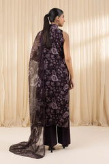 Sapphire 3PC Printed Lawn MM-SLP06