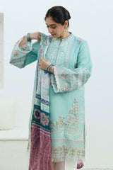Zara Shah Jahan 3PC Lawn MM-SL07