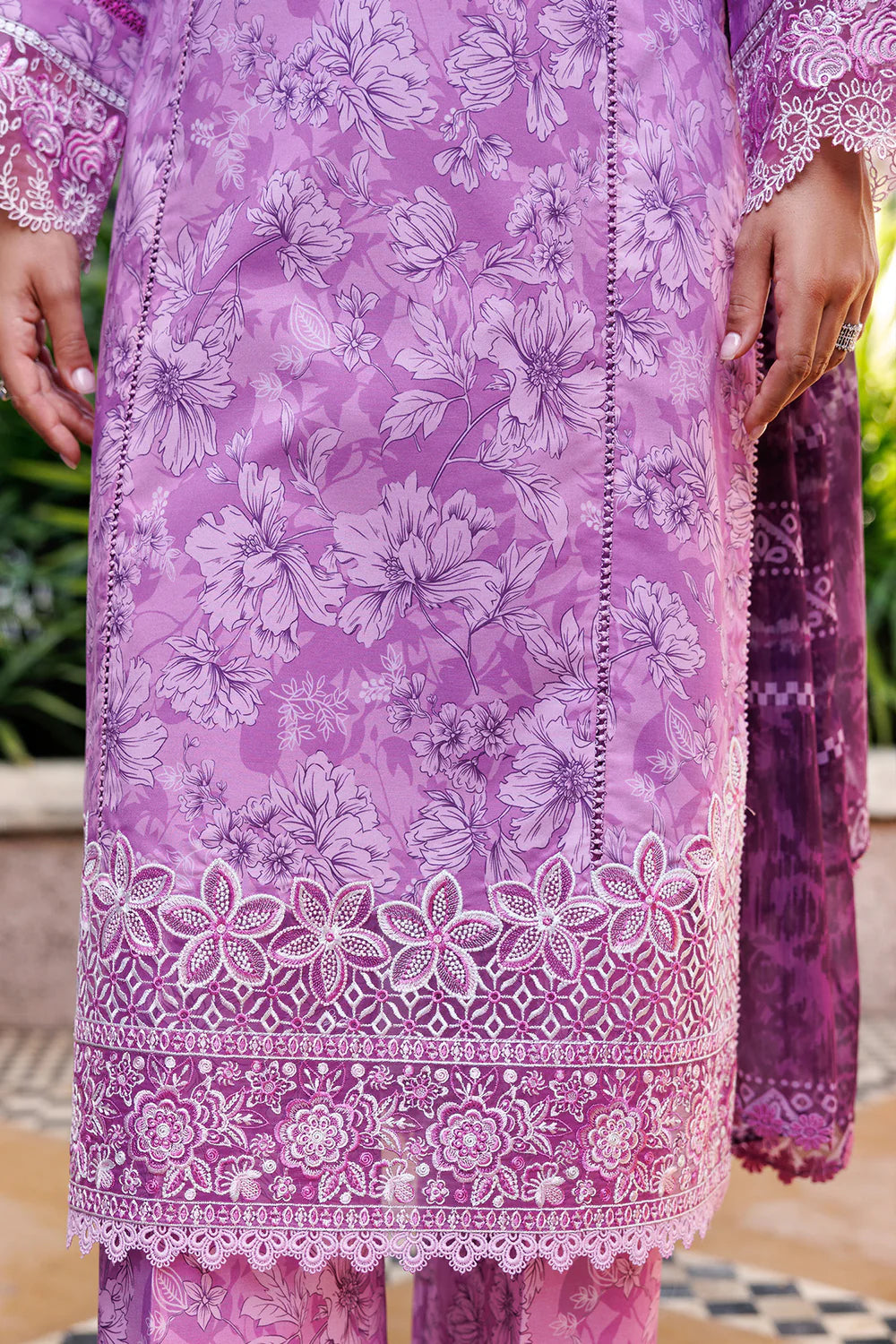 Sapphire 3PC Printed Lawn MM-SLP04