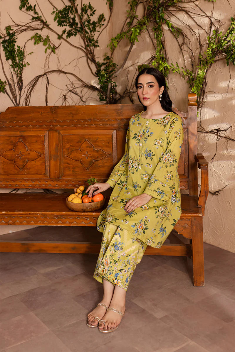 LULUSAR - 2PC DIGITAL SILK PRINTED MM-47