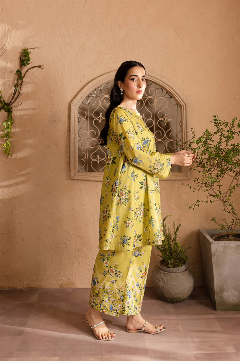 LULUSAR - 2PC DIGITAL SILK PRINTED MM-47