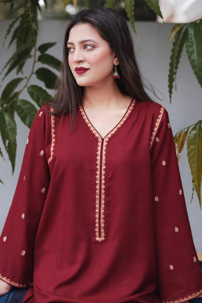 AISLING - 3PC DHANAK EMBROIDERED MM-69