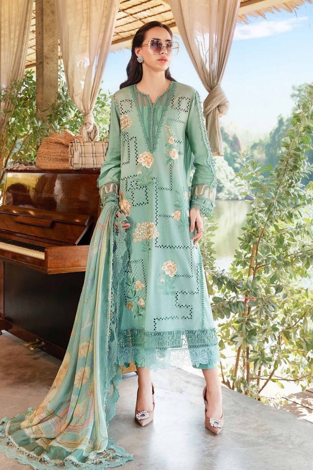 Maria b 3PC Printed Lawn MM-SL04