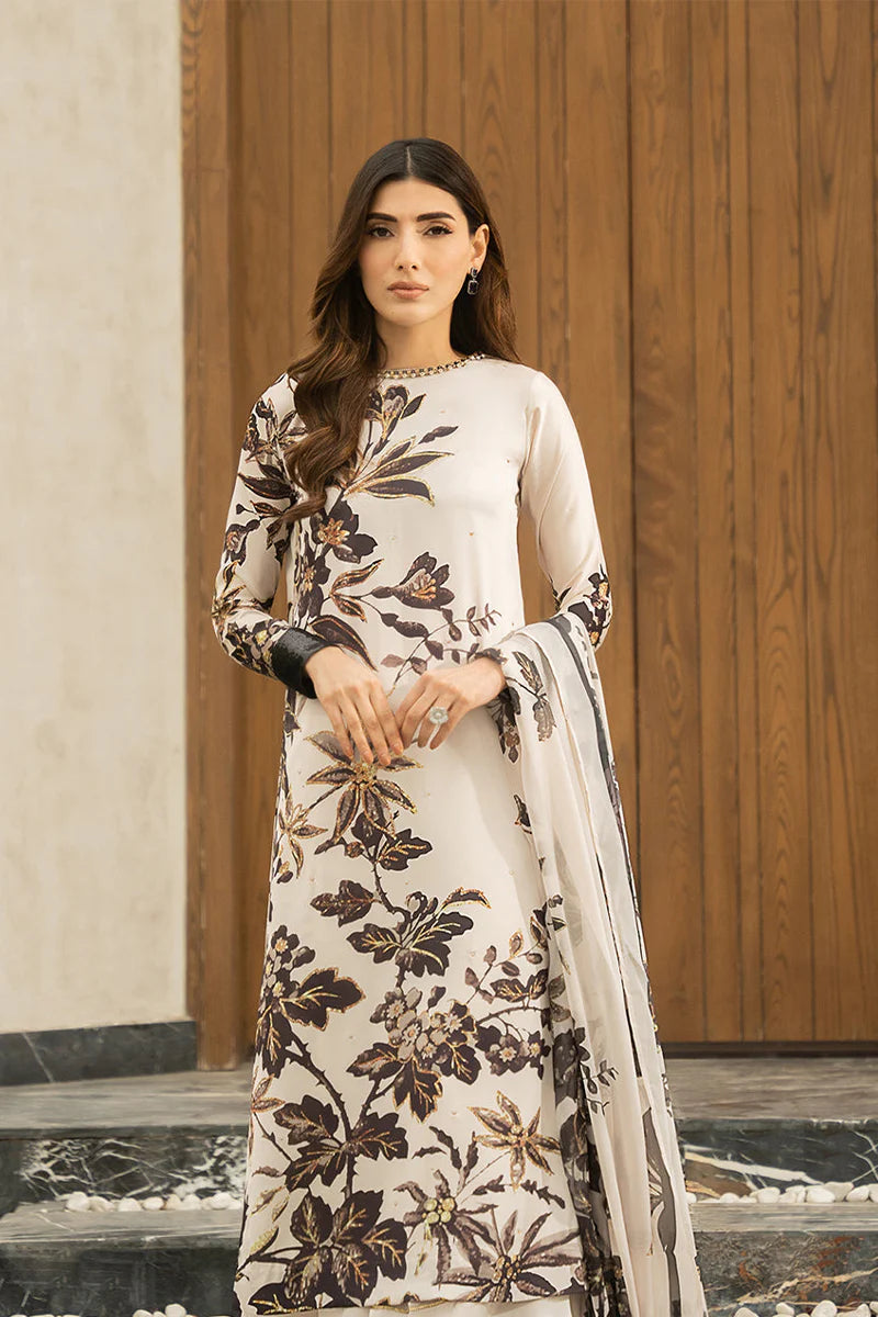 LULUSAR - 2PC DIGITAL SILK PRINTED MM-116