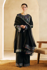 ZARA SHAHJAHAN - 3PC DHANAK EMBROIDERED MM-78B